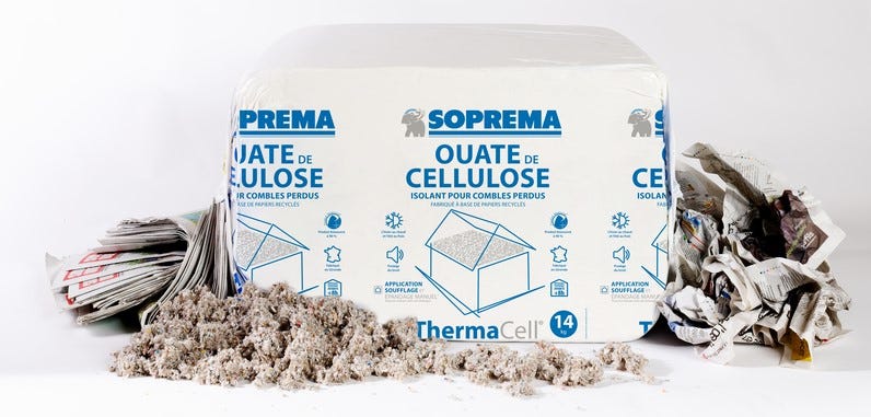 Du nouveau sur la Ouate de Cellulose !